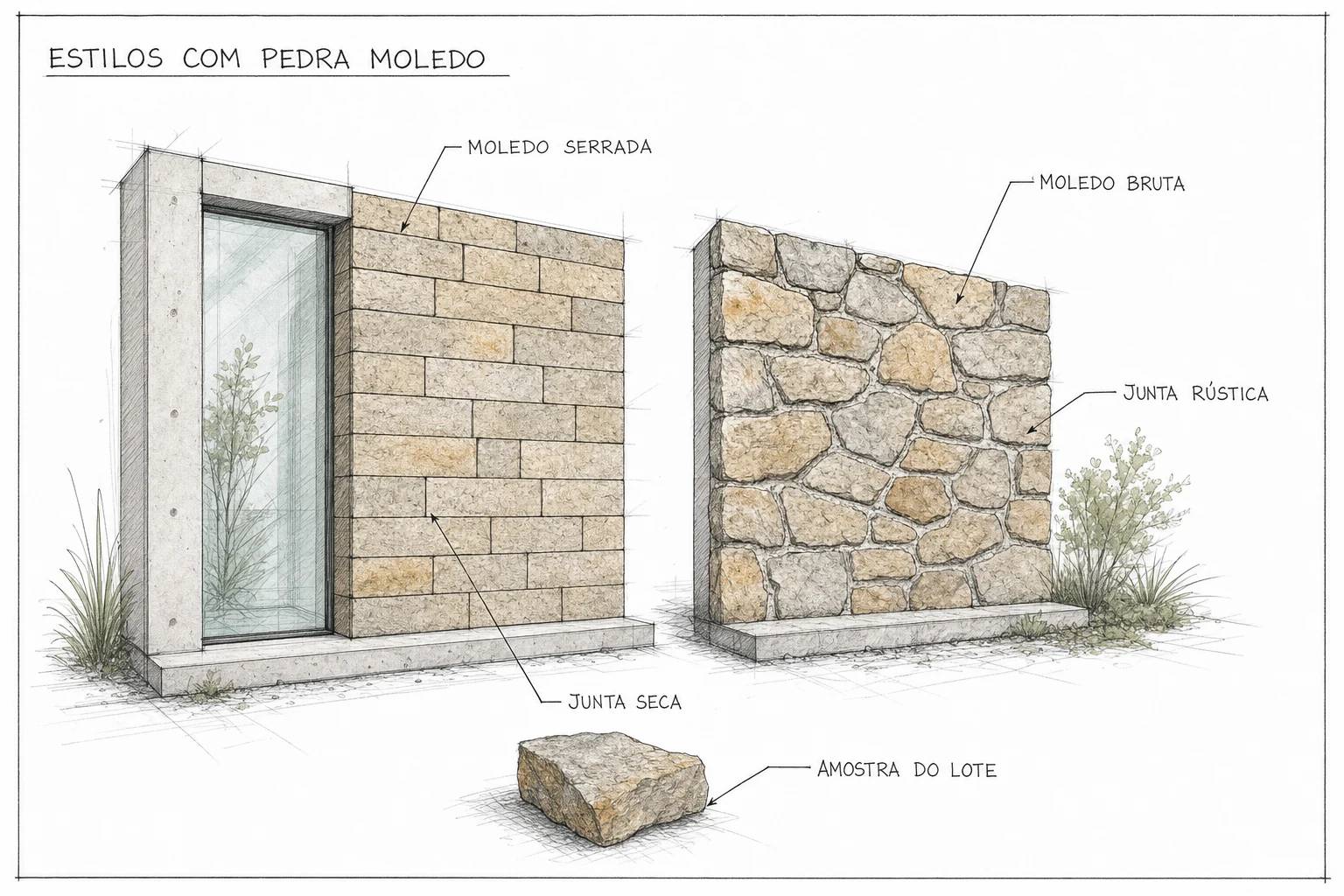 Estilos que Combinam com Pedra Moledo: Moderno e Rústico