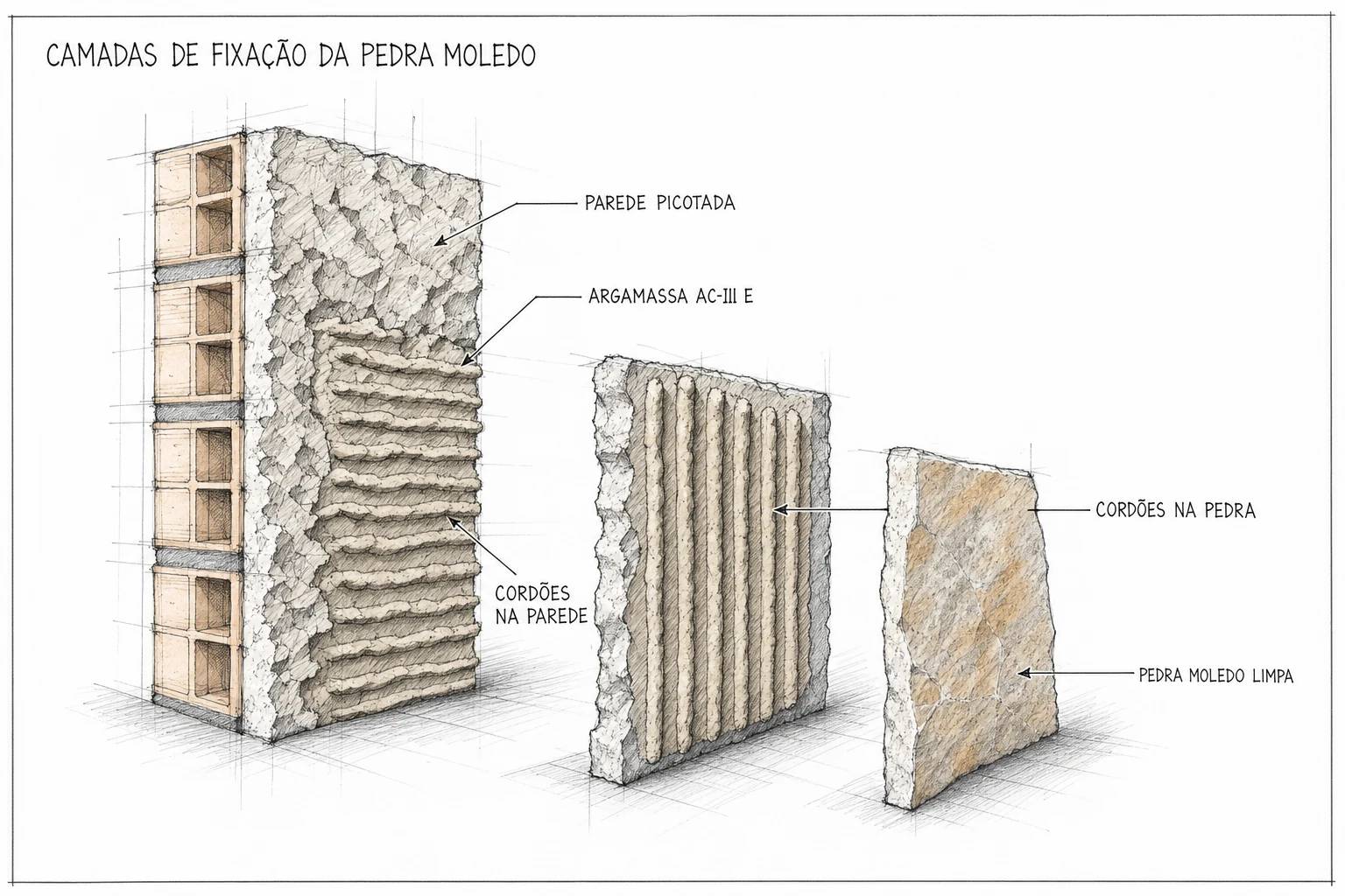 Como Evitar que a Pedra Moledo Caia da Parede?