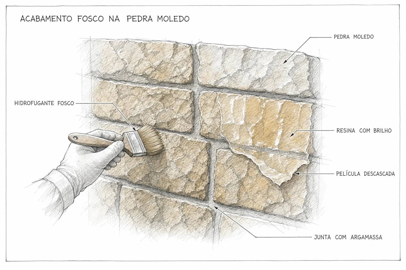 Moledo: Acabamento Fosco vs Brilhante