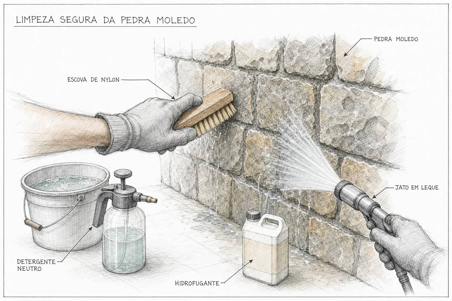 Como Limpar Pedra Moledo: guia de limpeza e manutenção