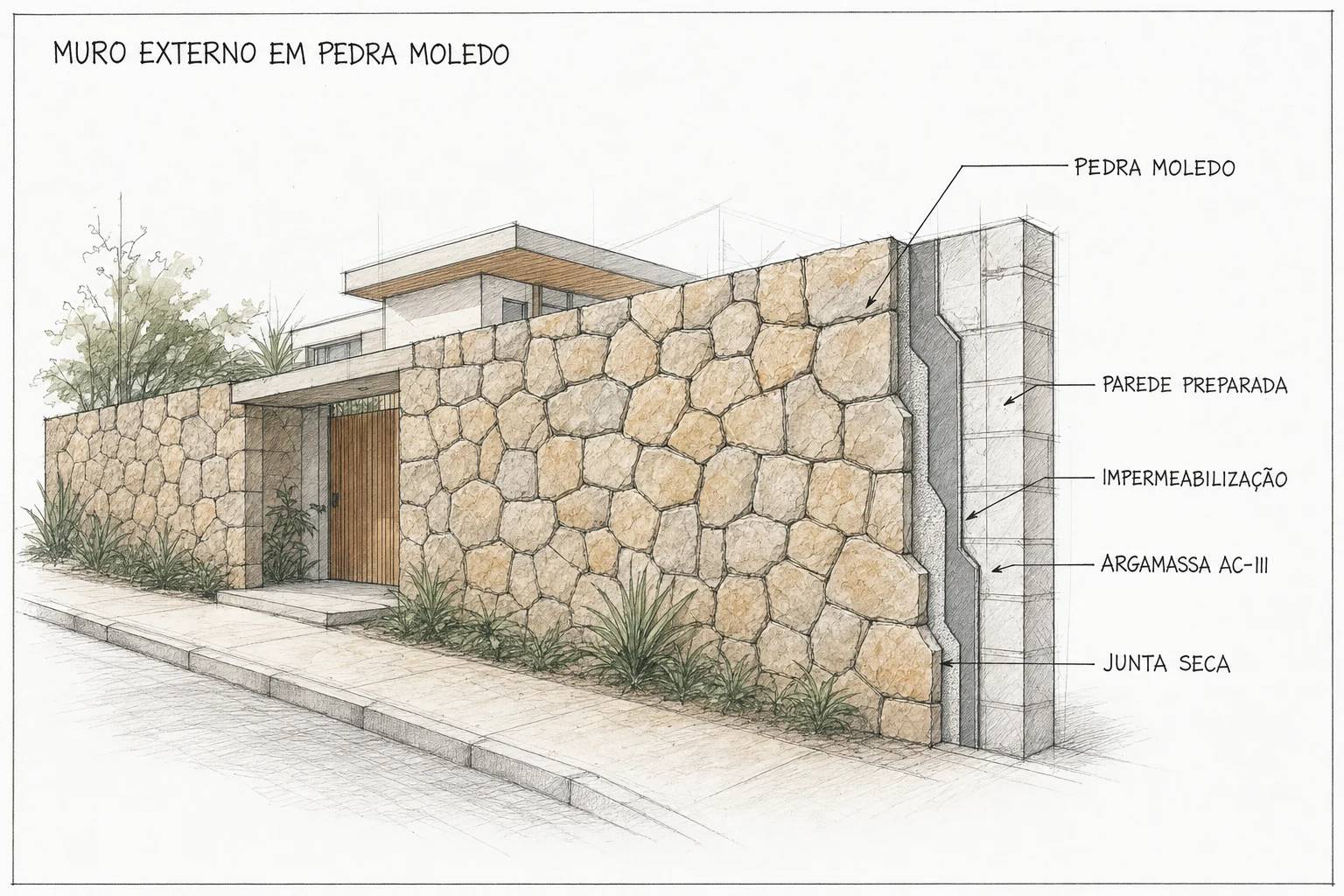 Muro de Pedra Moledo: O Que Muda de Fato