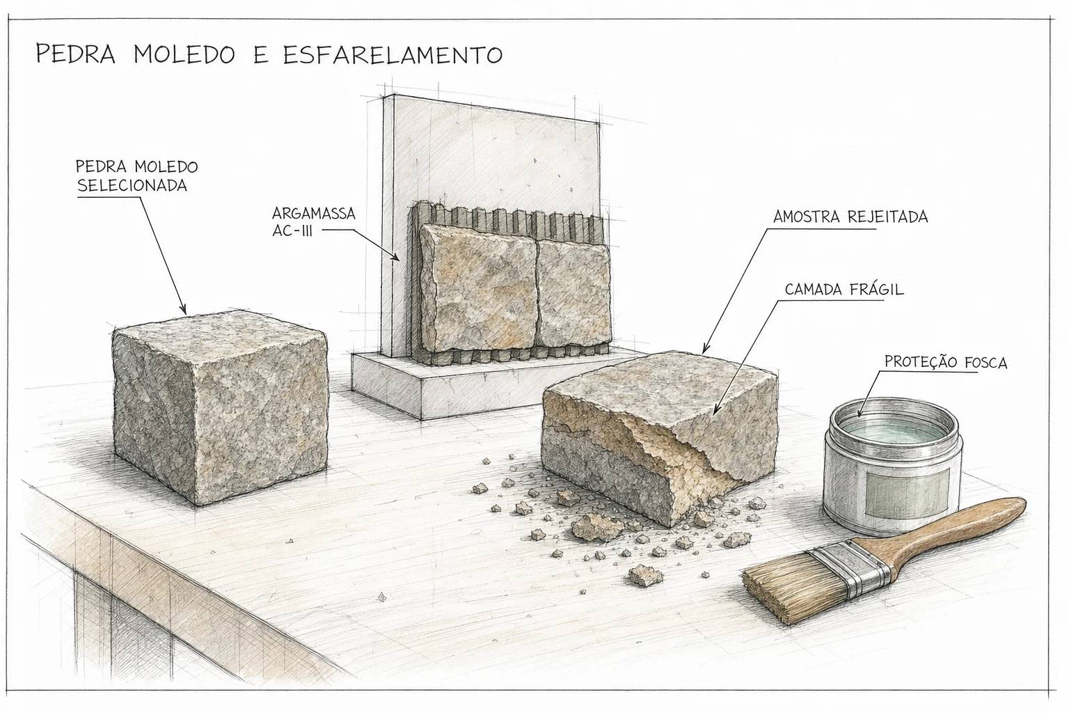 Pedra Moledo Descasca ou Esfarela? A Verdade
