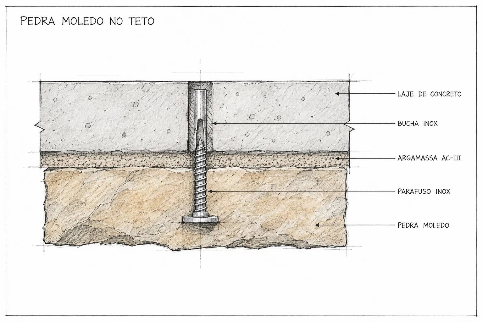 Pode Instalar Pedra Moledo no Teto?