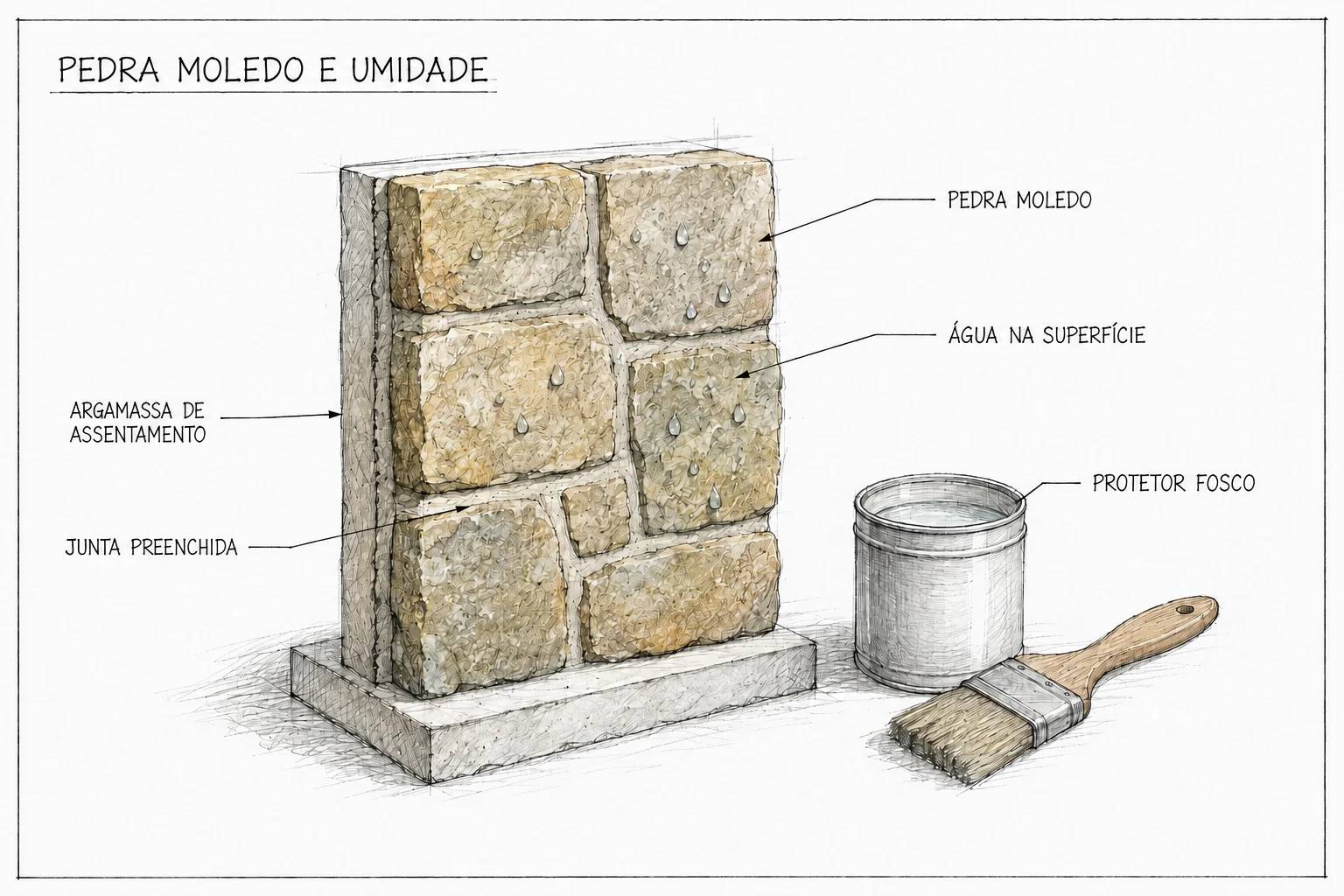Pedra Moledo é Resistente à Umidade?