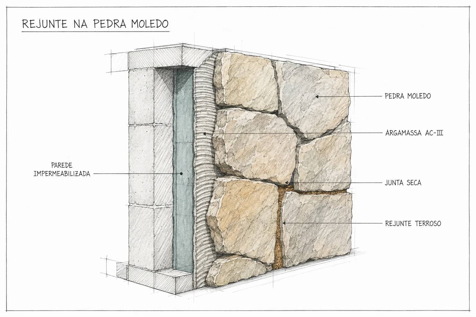 Pedra Moledo Precisa de Rejunte? Qual Usar e Que Cor