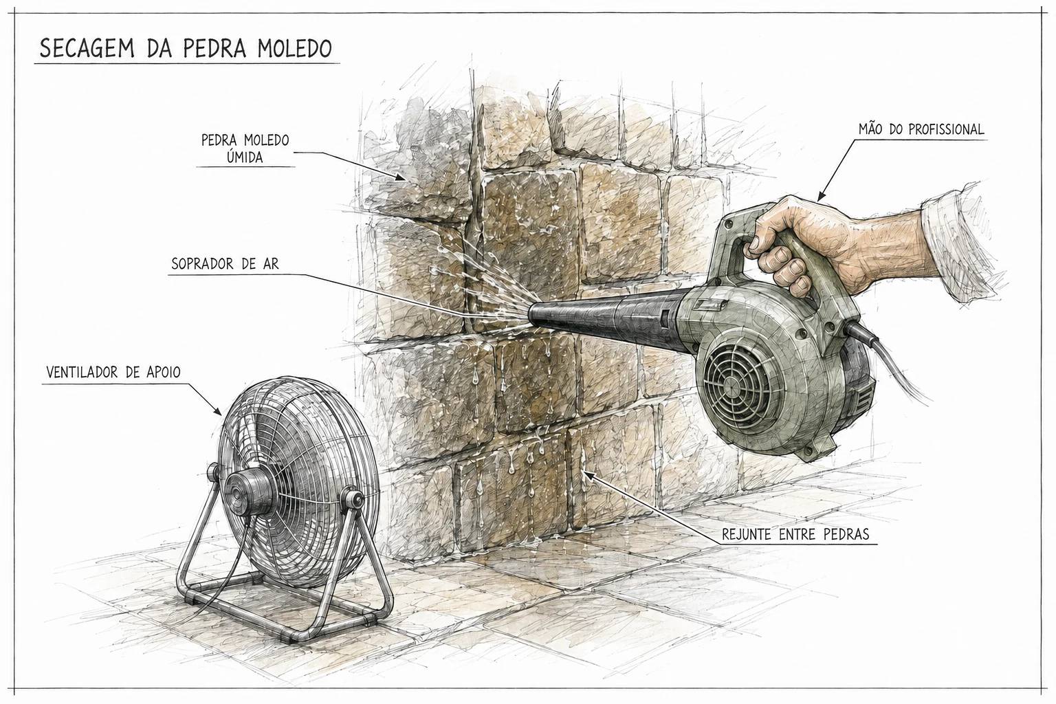 Como Secar Pedra Moledo Rápido?