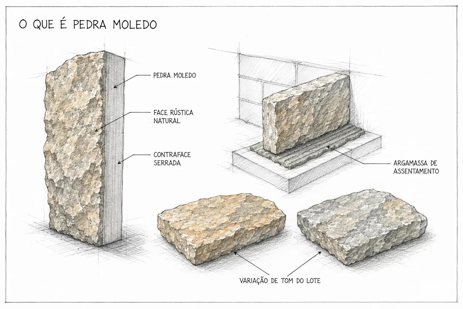 Pedra Moledo: O Que É, Características e O Que Esperar do Material