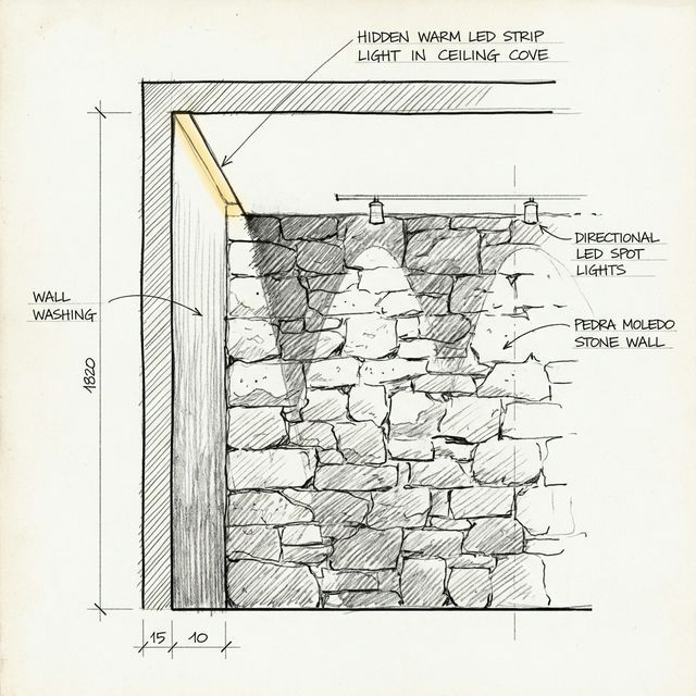 O Segredo da Iluminação na Pedra Moledo