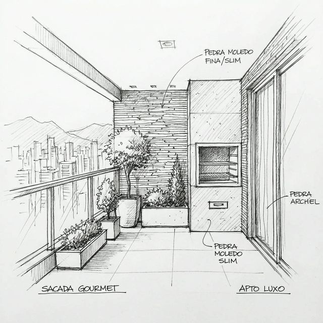 Pedra Moledo em Sacada de Apartamento: Pode?