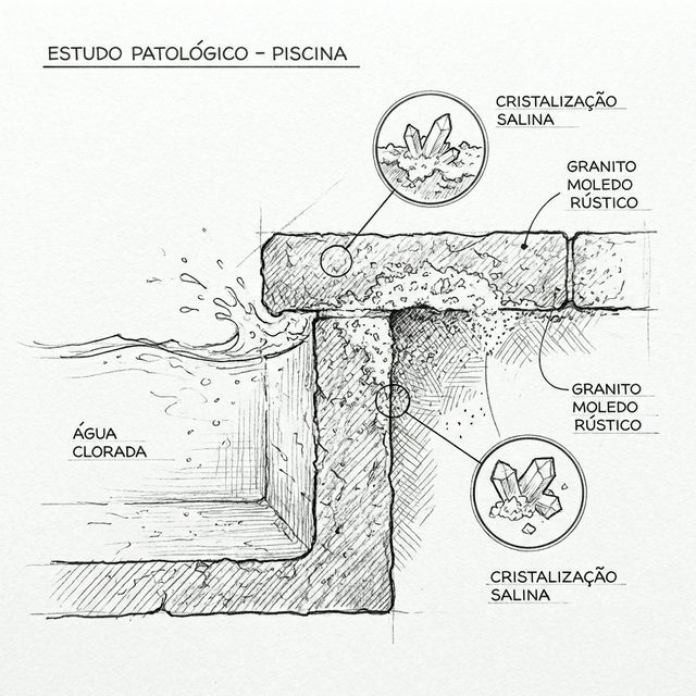 Como Limpar Pedra Moledo Próxima a Piscinas (Manchas de Cloro)?