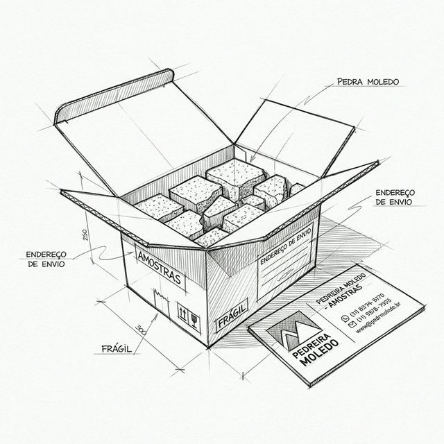 Como Ver Amostras de Pedra Moledo?