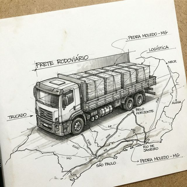 Frete de Pedra Moledo: Como Funciona a Logística?