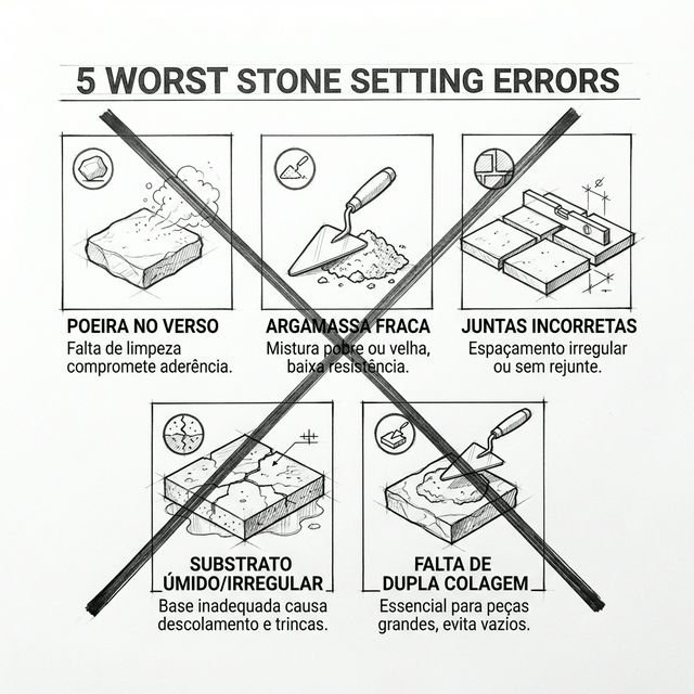 Erros Mais Comuns na Hora de Instalar Pedra Moledo (e Como Evitar)