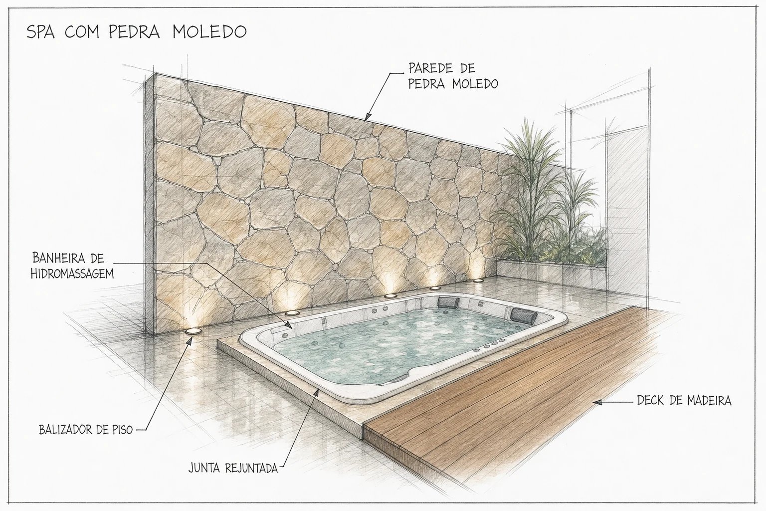 Spa e Jacuzzi: O Relaxamento da Pedra Natural