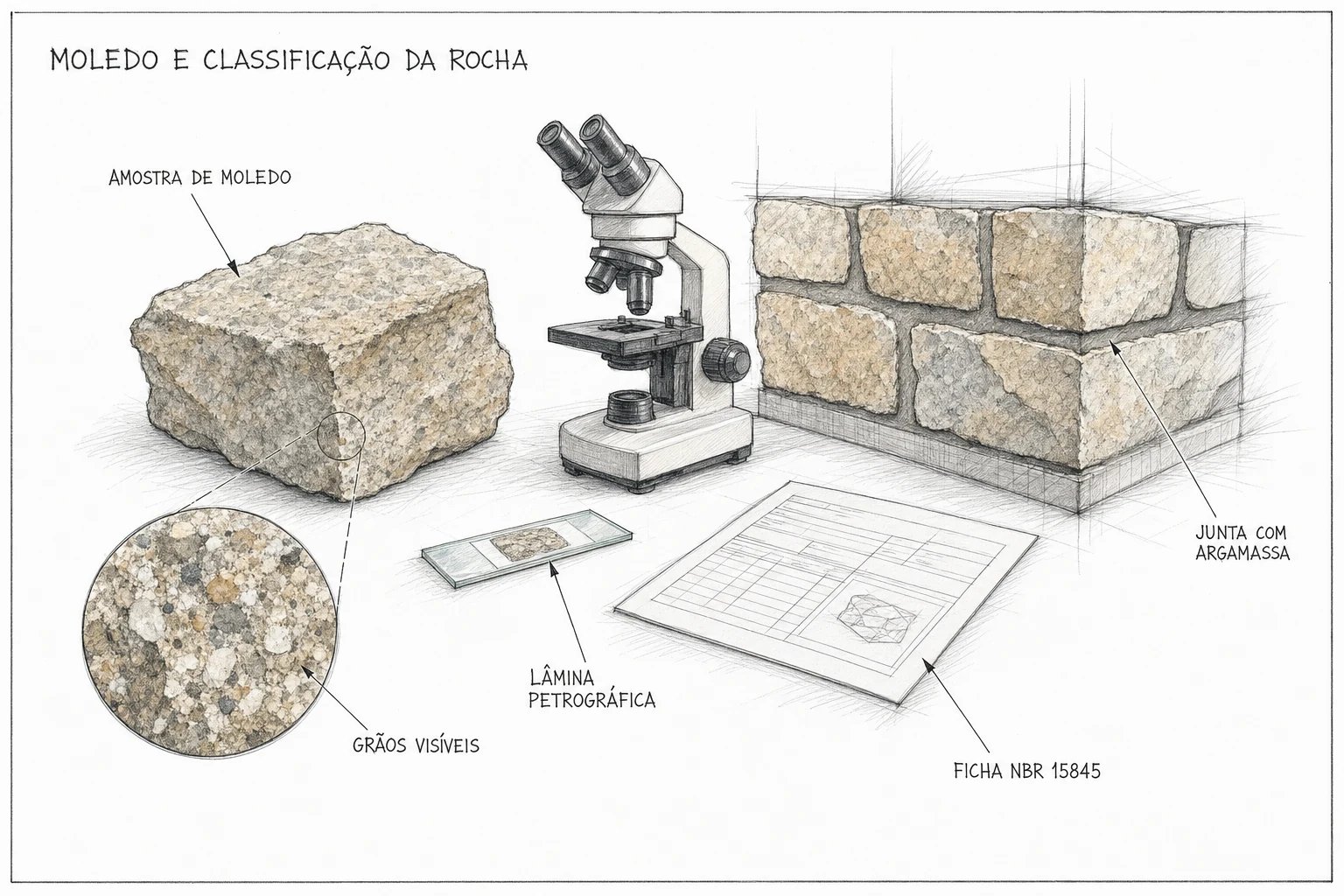 Pedra Moledo é Gnaisse, Granito ou Basalto? O Que o Mercado Diz e o Que Dá Para Afirmar